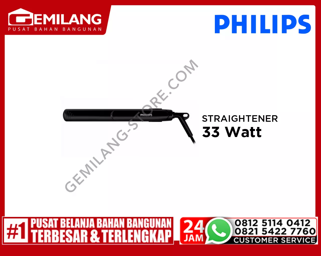 PHILIPS STRAIGHTENER HP-8401