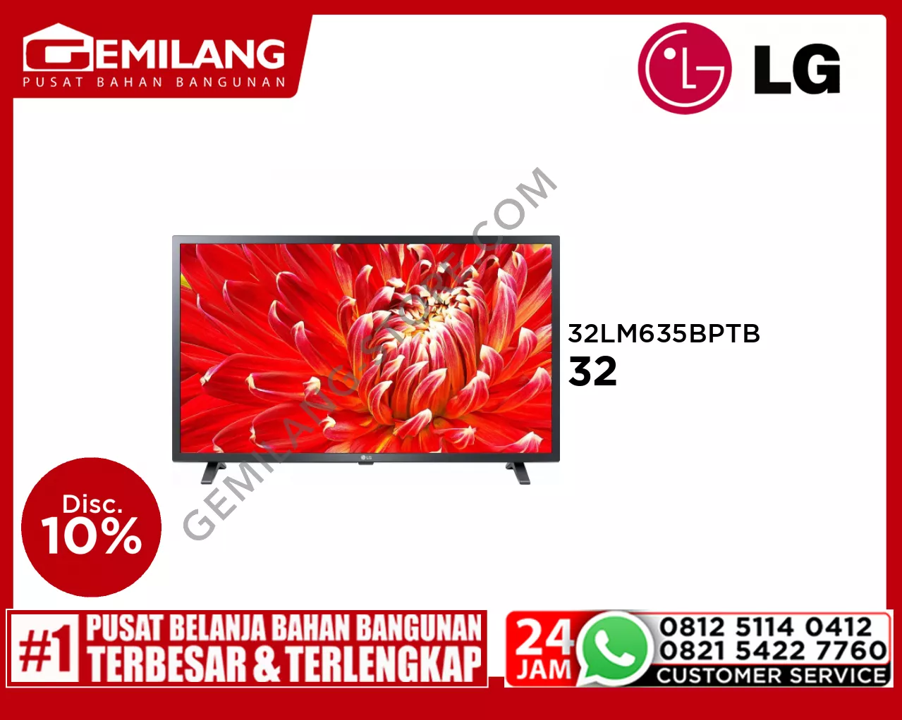 LG TV 32LM635BPTB 32inch