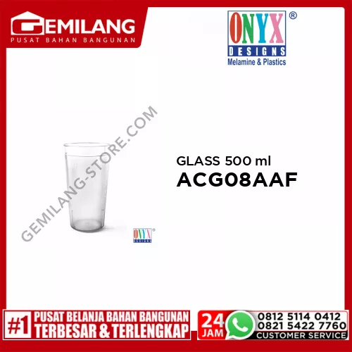 ONYX GLASS ACG08AAF.FROSTY02 500ml