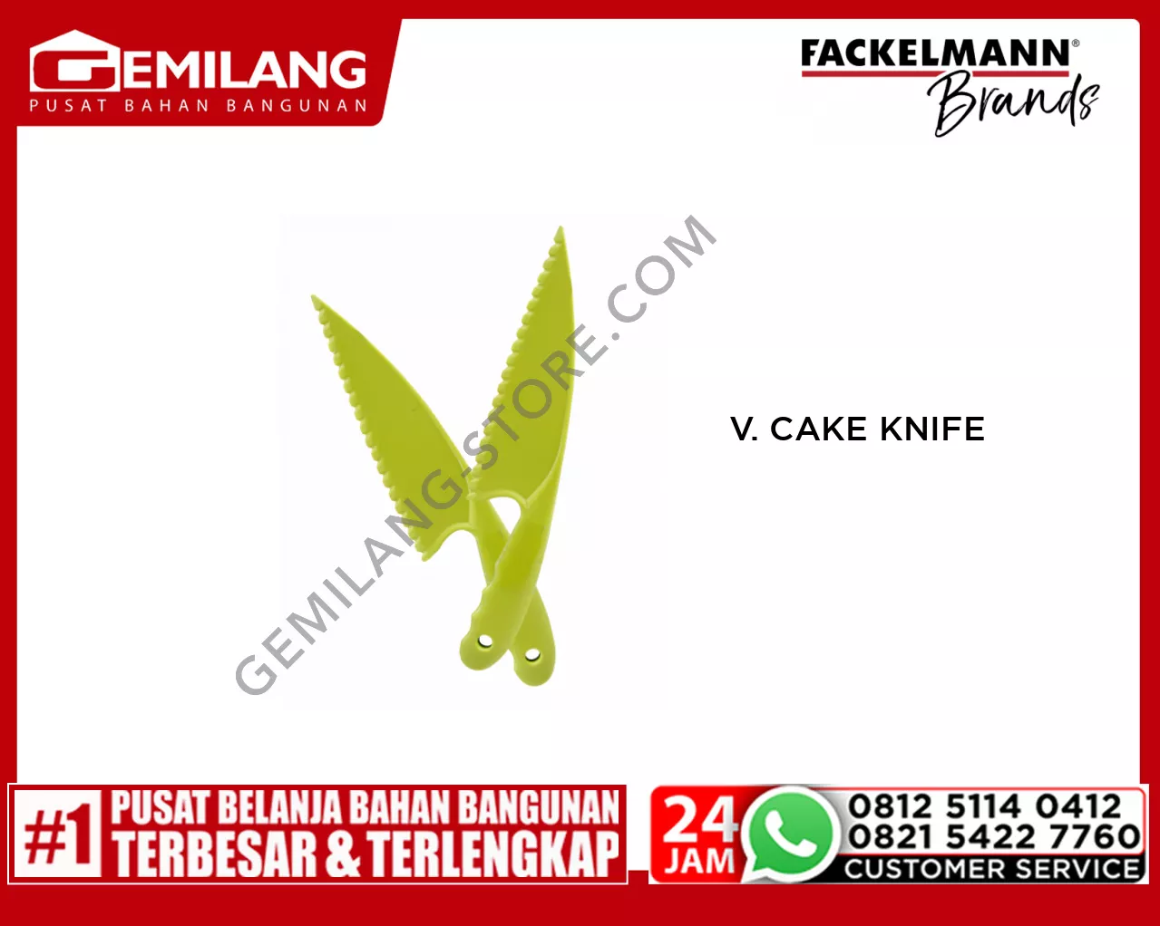 FACKLEMAN VEGETABLE & CAKE KNIFE