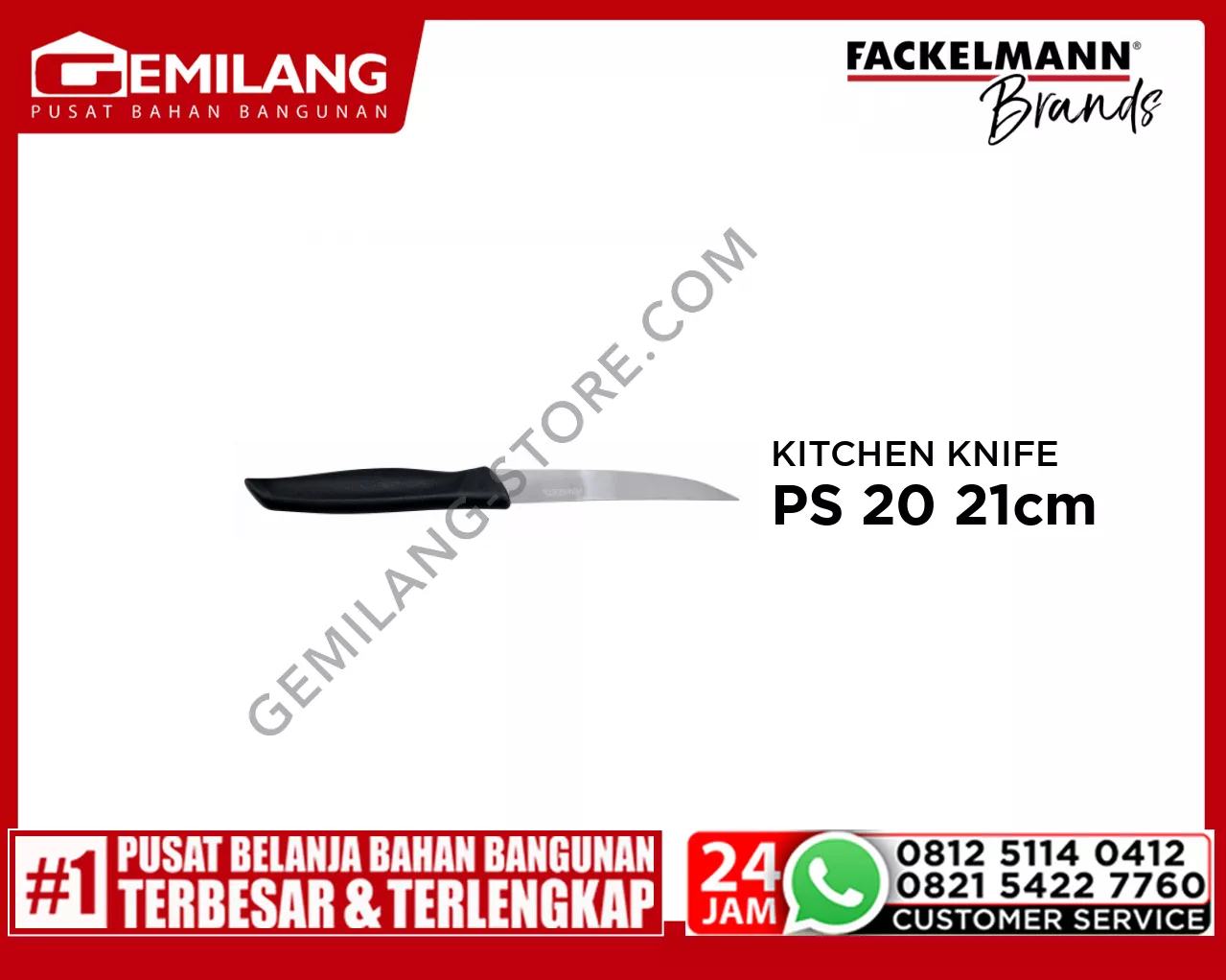FACKLEMAN KITCHEN KNIFE DIPS 20 21cm