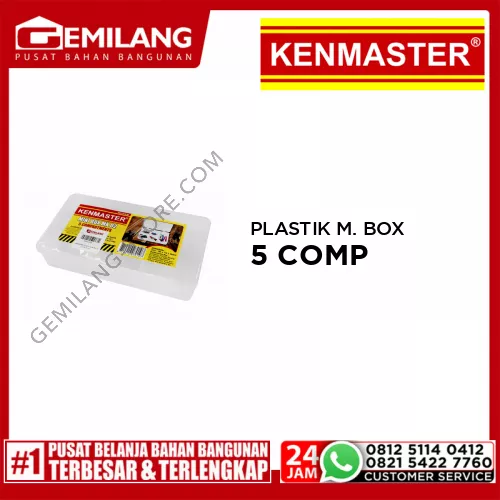 KENMASTER PLASTIK MINI BOX 5 COMP MK02