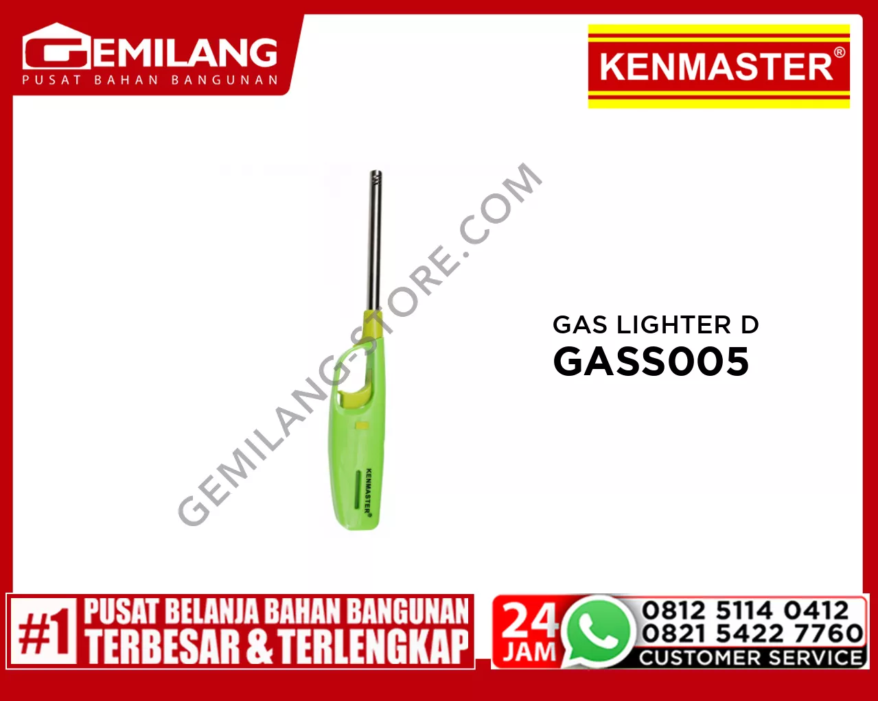 KENMASTER GAS LIGHTER D GASS005