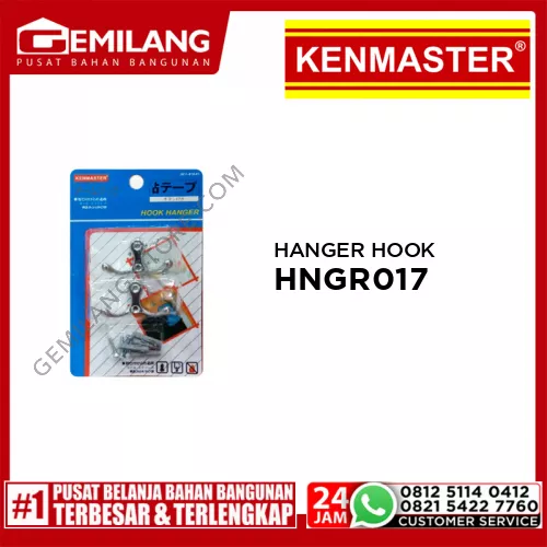 KENMASTER HANGER HOOK 2pc/SET 1121 HNGR017