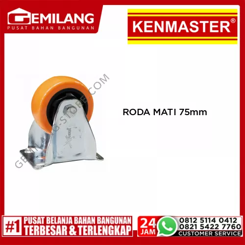KENMASTER RODA MATI ORANGE 1196-75mm