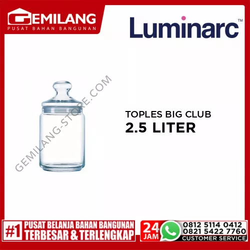 LUMINARC TOPLES BIG CLUB 2.5ltr