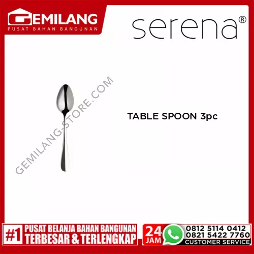 SERENA SYMETRY TABLE SPOON YKSESYMTBLSPN (3pc)