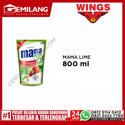 MAMA LIME REGULAR POUCH 800ml
