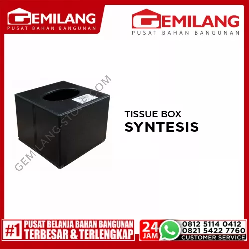 TISSUE BOX SYNTESIS 12.5 x 12.5 x 10cm