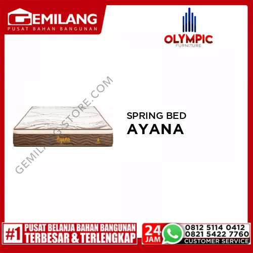 OLYMPIC SPRING BED AYANA + SANDARAN DENICA 160 x 200