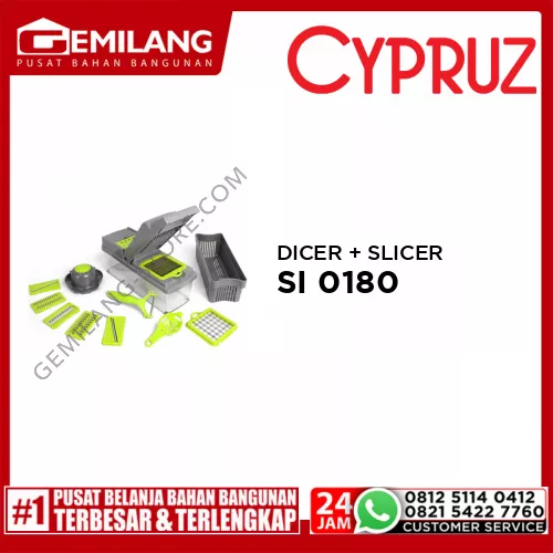 CYPRUZ DICER + SLICER SET SI 0180