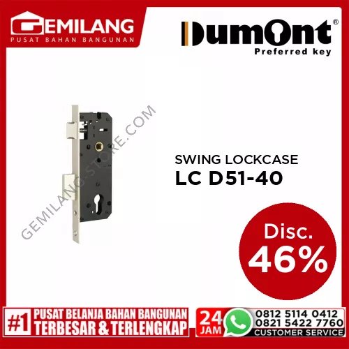 DUMONT SWING LOCKCASE LC D51-40 SS
