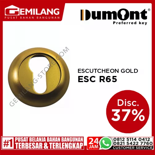 DUMONT ESCUTCHEON ESC R65 GOLD
