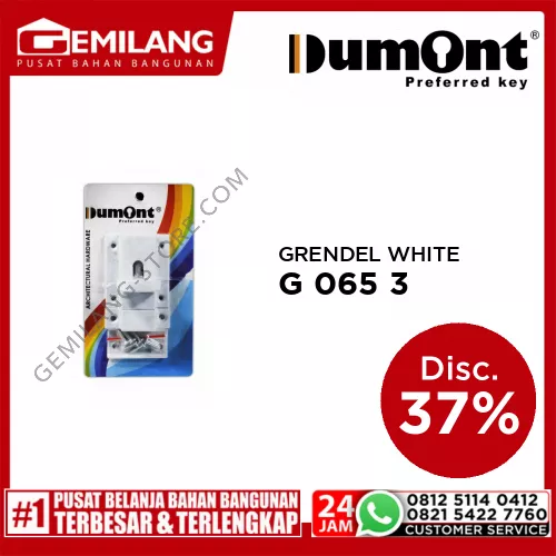 DUMONT GRENDEL G 065 3 WHITE