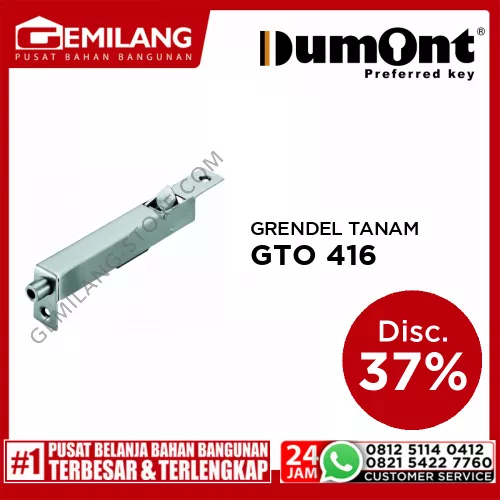 DUMONT GRENDEL TANAM OTOMATIS GTO 416 SS304 RIGHT
