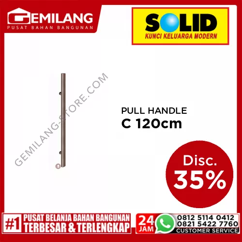 SOLID PULL HANDLE PE.64.45 US32A