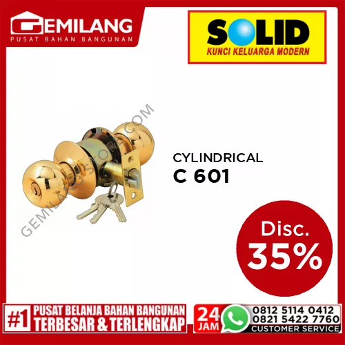 C 601 × 400 US32D CYLINDRICAL ENTR NEW