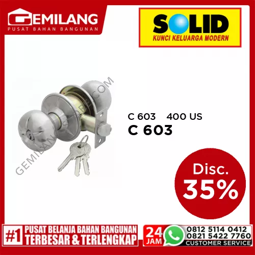 C 603 × 400 US32+US32D CYLINDRICAL ENTR NEW