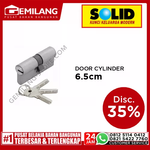 DC 802-65 SN DOUBLE CYL DIONS